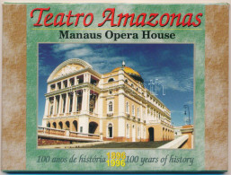 ** "Teatro Amazonas" Manaus Opera House - 12 Db MODERN Képeslap Tokban / 12 MODERN Postcards - Sin Clasificación