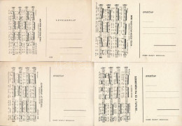 **, * 8 Db RÉGI Magyar Kottás Zenés Képeslap / Hungarian Music Sheets - 8 Pre-1945 Postcards - Unclassified