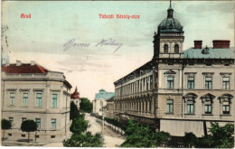 T2/T3 1911 Arad, Tabajdi Károly Utca, Berta Testvérek üzlete / Street View, Shops (EK) - Non Classificati