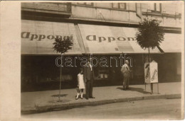 T2/T3 1931 Arad, Utca, Apponyi Cipő üzlet / Shoe Store, Shop, Street View. Photo - Sin Clasificación