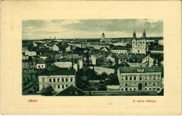 T2 1910 Arad, Város Látképe, Lux Udvar. W.L. Bp. 234. Mandl Ignác Kiadása / General View - Non Classificati