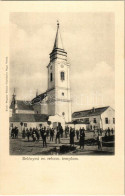 ** T1/T2 Belényes, Beius; Református Templom. Wagner Vilmos Fényképész Kiadása / Calvinist Church - Ohne Zuordnung