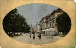 T4 1911 Brassó, Kronstadt, Brasov; Utca / Street View (EM) - Ohne Zuordnung