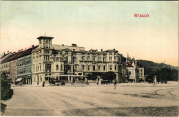 T2/T3 1906 Brassó, Kronstadt, Brasov; Rezső Körút, Kertsch Nyaraló / Street View, Villa (EK) - Ohne Zuordnung