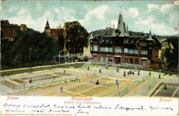 T2/T3 1906 Brassó, Kronstadt, Brasov; Eislauf Und Tennisplatz / Korcsolya és Teniszpálya. Wilh. Hiemesch / Ice Skate Rin - Unclassified