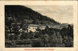 T2/T3 1922 Herkulesfürdő, Baile Herculane; Villa Dobosán / Villa - Non Classés