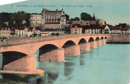 FRANCE - Amboise  - Le Château Et Le Pont - Colorisé - Carte Postale Ancienne - Amboise