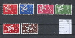 (TJ) Europa CEPT 1961 - 3 Sets (postfris Met Plakker/neuf Avec Charnière/MH) - 1961