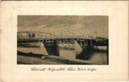 T2/T3 1911 Kisjenő, Chisineu-Cris; Fehér-Körös Hídja. Messer Lipót Kiadása / Crisul Alb River Bridge (EK) - Sin Clasificación