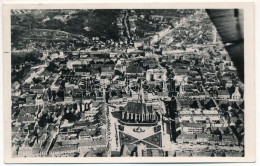T2/T3 1940 Kolozsvár, Cluj; Látkép Repülőgépről. Légi Felvétel / Aerial View From An Airplane. Photo + "1940 Kolozsvár V - Unclassified