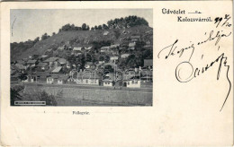 T2/T3 1899 (Vorläufer) Kolozsvár, Cluj; Fellegvár. Kováts P. Fiai Kiadása / Cetatea, Riverside (EK) - Ohne Zuordnung