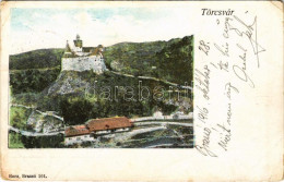 T3 1916 Törcsvár, Törzburg, Bran-Poarta, Bran; Vár. Herz Kiadása / Castle (EB) - Unclassified