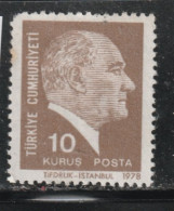 TURQUIE  958 // YVERT 2216 // 1978 - Used Stamps