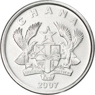 Monnaie, Ghana, 5 Pesewas, 2007, FDC, Nickel Clad Steel, KM:38 - Ghana