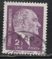 TURQUIE  959 // YVERT 2219 // 1978 - Used Stamps