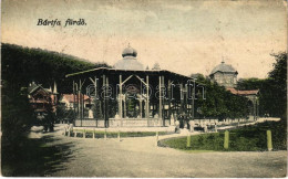 T4 1907 Bártfa, Bártfafürdő, Bardejovské Kúpele, Bardiov, Bardejov; Fedett Sétány Az Orvos és Főforrással / Promenade, S - Sin Clasificación