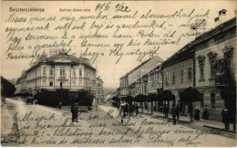 T2 1916 Besztercebánya, Banská Bystrica; Bethlen Gábor Utca, Kemény Dávid üzlete, Hungária Szálloda és Kávéház. Machhold - Unclassified