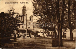 T3 1915 Besztercebánya, Banská Bystrica; Mátyás Tér, Piac, Kohn József üzlete. Havelka József Kiadása / Square, Market,  - Sin Clasificación