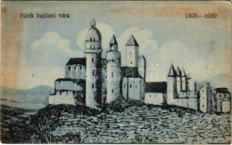 ** T2/T3 Fülek, Filakovo; Fülek Hajdani Vára 1500-1650. Krämer Jeremiás Kiadása / Filakovsky Hrad / Castle (fl) - Non Classés