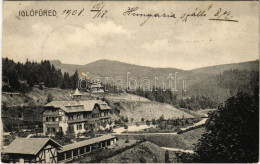 T3 1908 Iglófüred, Bad Zipser Neudorf, Spisská Nová Ves Kupele, Novovesské Kúpele; Látkép / General View, Spa (EB) - Sin Clasificación