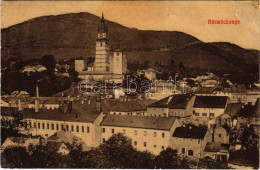 T4 1912 Körmöcbánya, Kremnitz, Kremnica; Látkép. "Magyar Bazár" Waktor Sámuel Kiadása / General View (r) - Non Classés