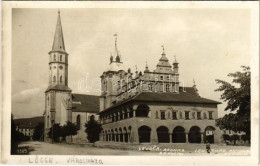 * T2/T3 Lőcse, Levoca; Radnica, R. K. Kostol / Városháza, Római Katolikus Templom / Town Hall, Catholic Church - Unclassified