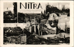 T2/T3 1948 Nyitra, Nitra; Mozaiklap / Multi-view Postcard (EK) - Unclassified