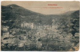 T4 1912 Selmecbánya, Schemnitz, Banská Stiavnica; Látkép A Paradicsom-heggyel. Grohmann Kiadása 918. Hiányos Leporellóla - Sin Clasificación