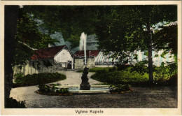 * T2/T3 1931 Vihnye, Vihnyefürdő, Kúpele Vyhne; Gyógyfürdő, Szökőkút / Spa, Bath, Fountain (fl) - Non Classés