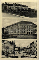 ** T2/T3 Ungvár, Uzshorod, Uzhhorod, Uzhorod; Mozaiklap / Multi-view Postcard (felületi Sérülés / Surface Damage) - Ohne Zuordnung