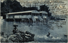 T2/T3 1909 Abbazia, Opatija; Tomasevac-Bad / Strand, Fürdőzők / Beach, Bathers (EK) - Sin Clasificación