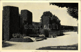 ** T4 Varasd, Warasdin, Varazdin; Grobnica Prof. Jagica / Prof. Jagica Sírja / Tomb Of Prof. Jagica (lyukak / Pinholes) - Non Classificati