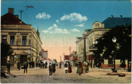 T2/T3 1917 Árpatarló, Ruma; Utca, Rosenzweig üzlete. R. Weninger Kiadása / Street View, Shops (EK) - Unclassified