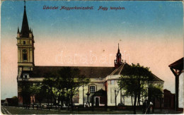 T2/T3 1917 Magyarkanizsa, Ókanizsa, Ó-Kanizsa, Stara Kanjiza; Nagy Templom / Church (EK) - Non Classés