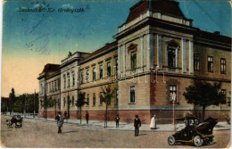 T2/T3 1922 Szabadka, Subotica; Kir. Törvényszék, Automobil / Court, Automobiles (fa) - Ohne Zuordnung