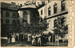 T4 1904 Szabadka, Subotica; M. Kir. állami Tanítónő Képezde. Wilheim Samu Kiadása / Teachers' Training Institute (EM) - Non Classificati