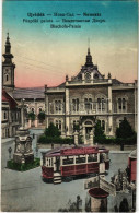 ** T2/T3 Újvidék, Novi Sad; Szerb Püspöki Palota, Villamos / Serbian Bishop's Palace, Tram (EK) - Non Classificati