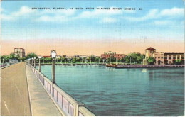 T2/T3 1940 Bradenton (Florida), As Seen From Manatee River Bridge (EB) - Non Classés