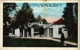 T2/T3 1925 Mount Vernon (Virginia), North Lodge Gate, The Home Of Washington (EK) - Non Classificati