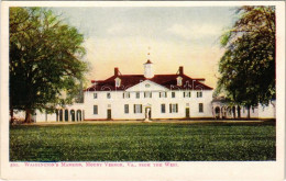 ** T1 Mount Vernon (Virginia), Washington's Mansion, From The West - Non Classificati