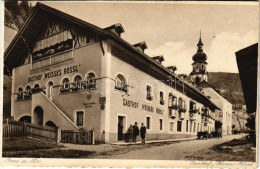 * T3 1929 Gries Am Brenner (Tirol), Gasthof "Weisses Rőssl" / Hotel, Automobiles (Rb) - Ohne Zuordnung