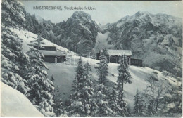 T2 Kaisergebirge (Tirol), Vorderkaiserfelden / Chalet, Mountain Hut In Winter - Unclassified