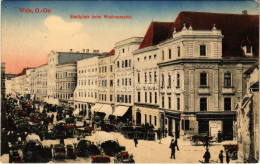 ** T2/T3 Wels, Stadtplatz Beim Wochenmarkt / Market (EK) - Ohne Zuordnung