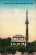 T2/T3 1915 Brod, Bosanski Brod; Moschee / Mosque + "K.U.K. MILIT. POST BOS. BROD" (EK) - Unclassified