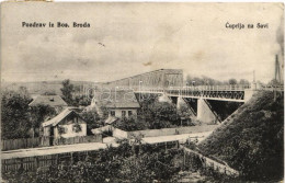 T2/T3 1915 Brod, Bosanski Brod; Cuprija Na Savi / Sava Bridge (EK) - Non Classés