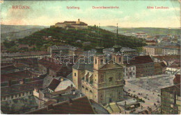 ** T2/T3 Brno, Brünn; Spielberg, Dominikanerkirche, Altes Landhaus / Castle, Church, Old Town Hall (EK) - Ohne Zuordnung