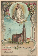 T2 Marienthal (Haguenau), Monastery, Art Nouveau Litho - Sin Clasificación