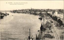 ** T2 Nantes, Vue De La Rive Droite Du Port, Prise Du Pont A Transbordeur / Quay, Port - Unclassified