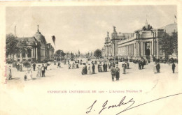 T2/T3 1900 Paris, Exposition Universelle, L'Avenue Nicolas II (EK) - Sin Clasificación