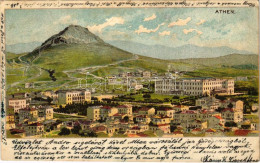 T2/T3 1899 (Vorläufer) Athens. Athenes; General View. Litho (EK) - Ohne Zuordnung